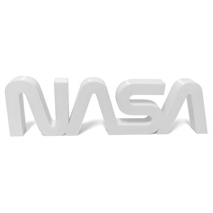 Logo NASA the worm blanc (photo)