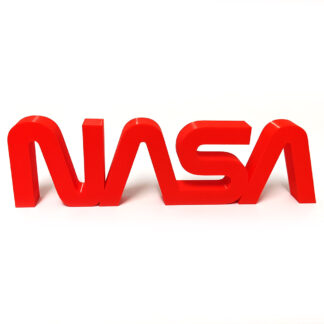 Logo NASA the worm rouge (photo)