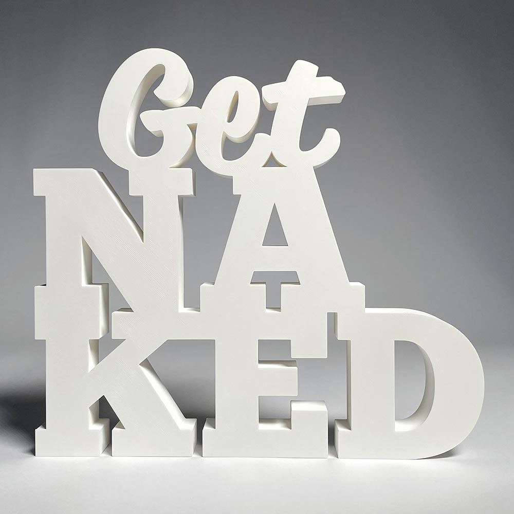 Déco 3D Get Naked