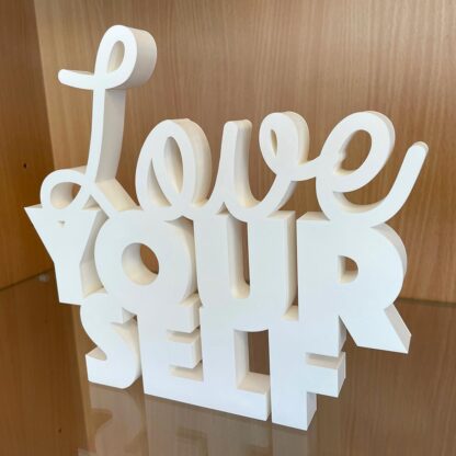 Déco 3D Love Yourself (variante 1)