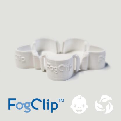 Kit de 5 FogClip anti-buée pour masque mini (enfant ou petit nez)